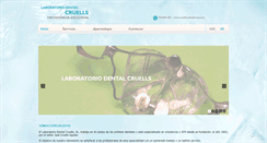 Desktop Screenshot of cruells-ortodoncia.com